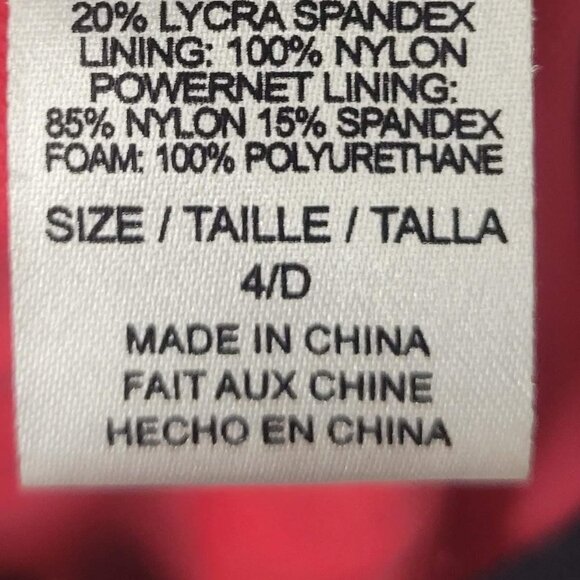 Tommy Bahama One Piece Tropical Built In Support Swimsuit - Picture 10 of 10